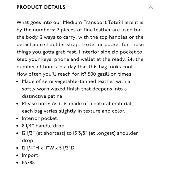 Madewell medium transport tote - Picture 5 of 6